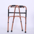 Adjustable aluminum alloy folding walking aids for disabled